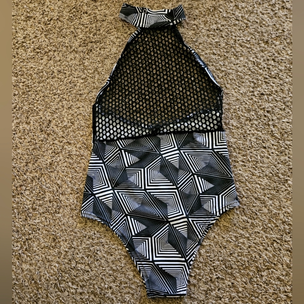 Rolita Couture Illusion Fishnet Bodysuit